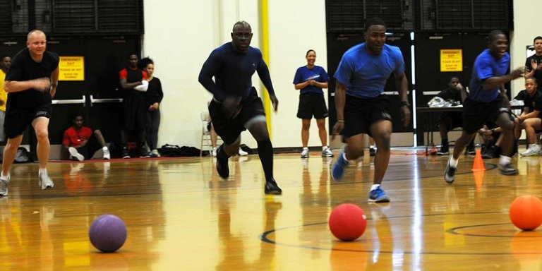 Dodgeball court